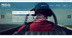 Desktop Screenshot of ficoanalyticcloud.com